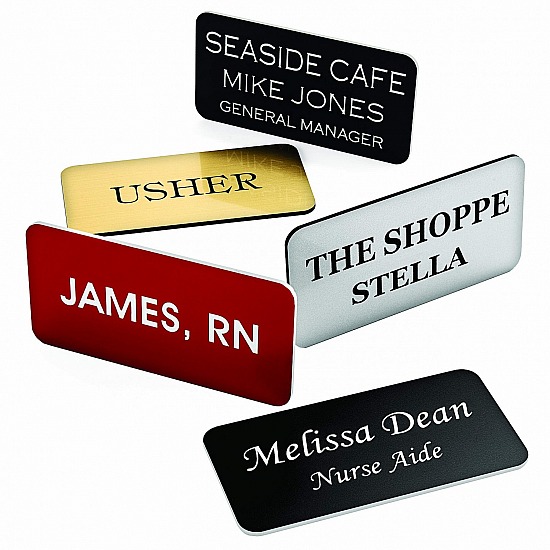 1x3 Name Plate